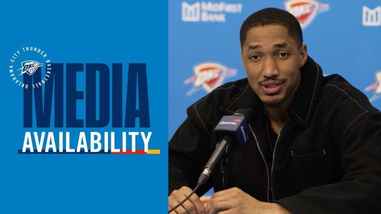 Aaron Wiggins on his teammates Post Game Media January 11, 2026