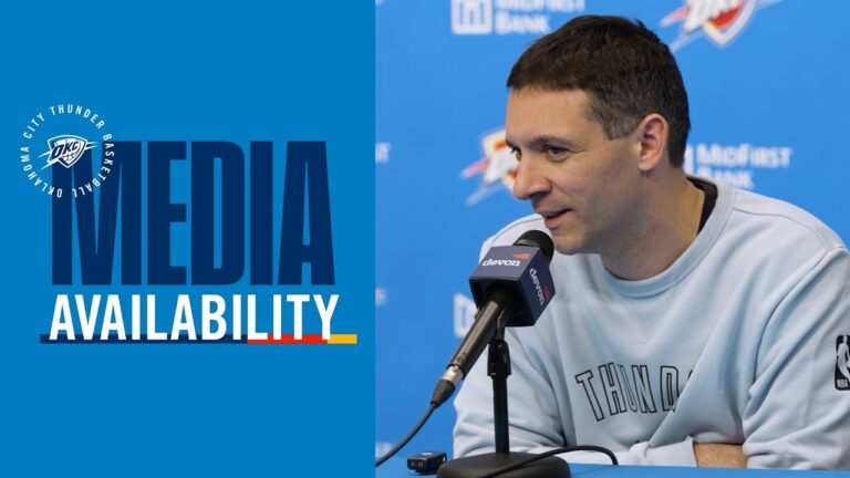 Coach Daigneault on the Thunder’s team win over the Miami Heat January 11, 2026
