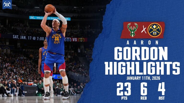 Aaron Gordon FIRST START BACK Highlights vs. MIL