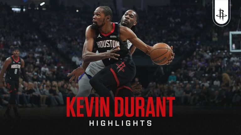 Kevin Durant (23 points) Highlights vs. Sacramento Kings