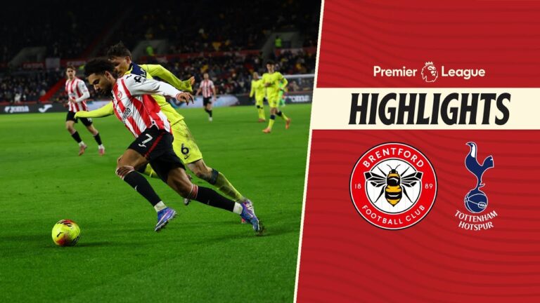 New Year’s Day Stalemate Brentford 0-0 Tottenham Hotspur Premier League Highlights