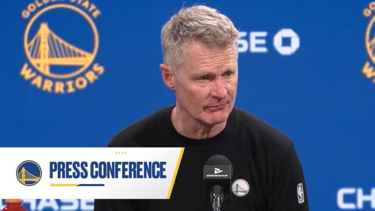 Steve Kerr Recaps Warriors Loss to Hawks Jan. 11, 2026