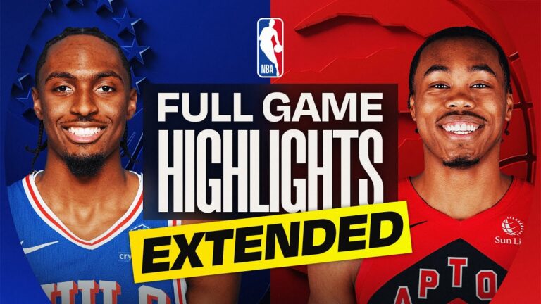 EXTENDED: 76ERS at RAPTORS FULL GAME HIGHLIGHTS January 11, 2026