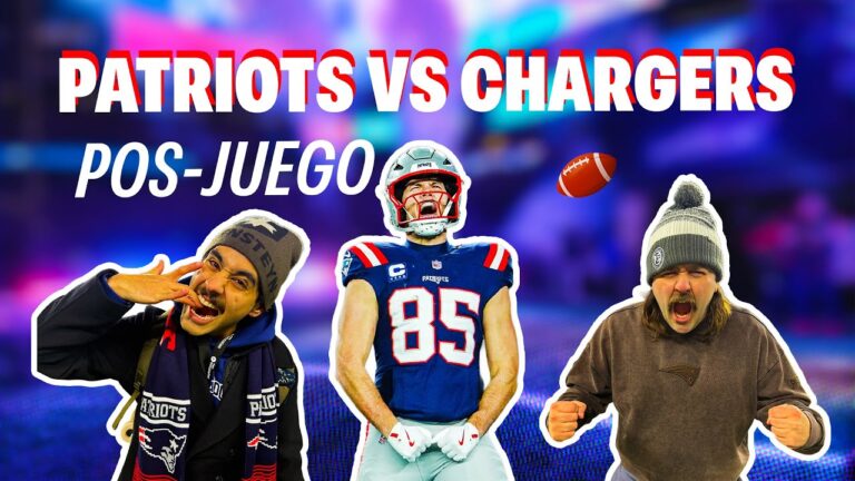 Mundo Patriota: Una victoria ELÉCTRICA vs. Chargers en la primera ronda de PLAYOFFS! (Pos-Juego)