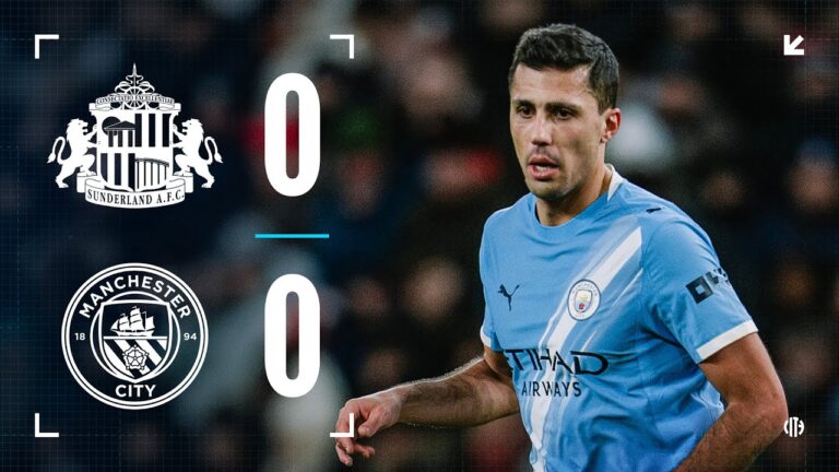 HIGHLIGHTS! City held to goalless draw at Sunderland to begin 2026 Sunderland 0-0 Man City