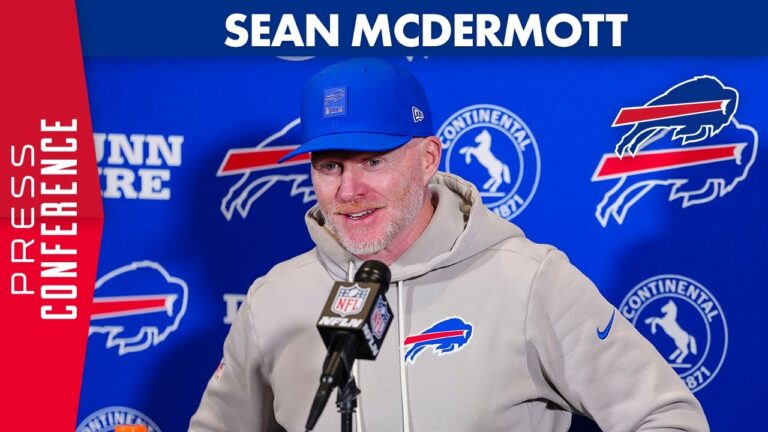 Sean McDermott Talks Hard Fought Wild Card Road Victory Against The Jaguars