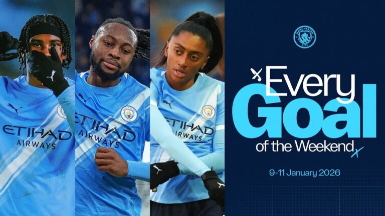 20 goals in three games! Every Man City goal of the weekend 9-11 January