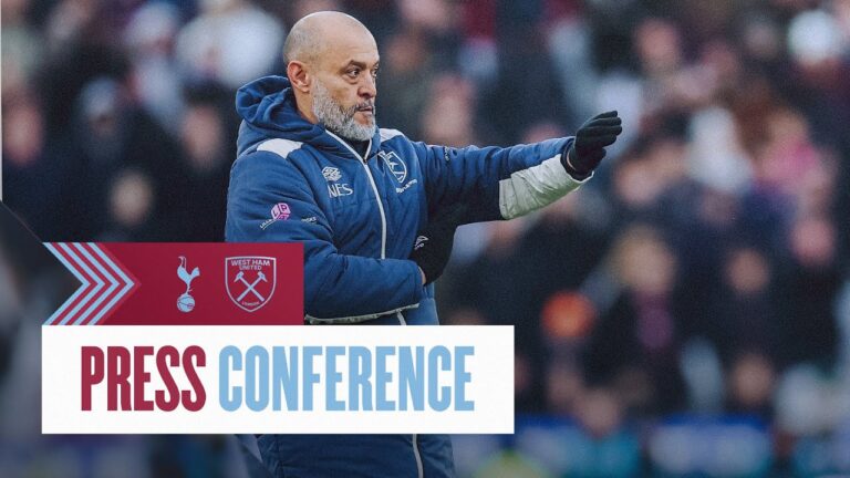 LIVE: Nuno Espírito Santo’s Press Conference Spurs v West Ham
