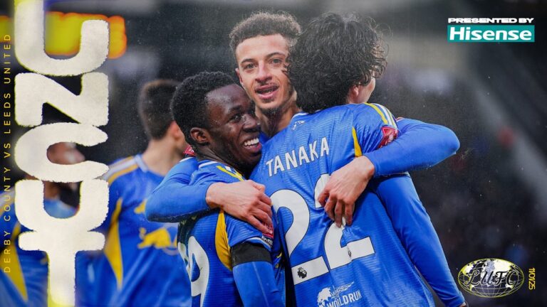 Comeback in the FA Cup! Uncut with exclusive footage Derby County 1-3 Leeds United