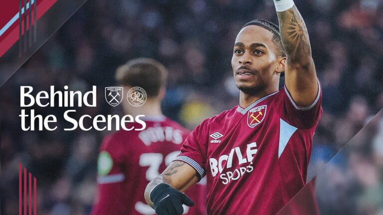 Hammers Secure Win In Stoppage Time! West Ham 2-1 QPR Behind the Scenes