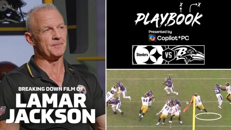 Breaking Down Lamar Jackson Film (Week 18 vs. Ravens) Pittsburgh Steelers