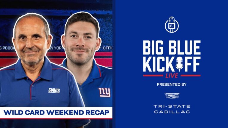 Wild Card Weekend Recap Big Blue Kickoff Live New York Giants