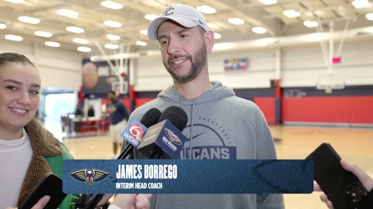 James Borrego on improving in 4th quarter, Jordan Poole Pelicans Practice 1 12 26