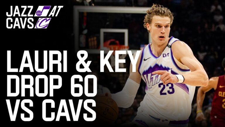DOMINANT win over CAVS UTAH JAZZ