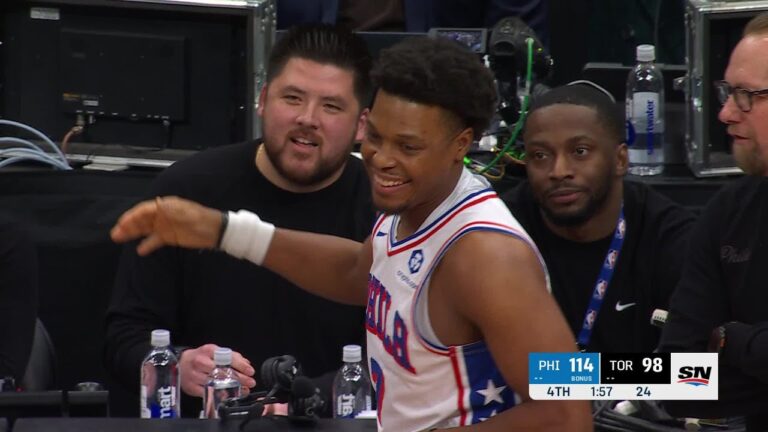 Kyle Lowry Gets A LOUD Standing Ovation In Toronto