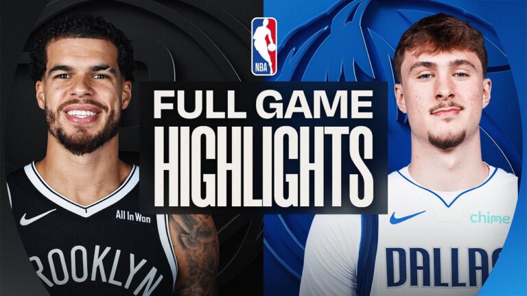 NETS at MAVERICKS FULL GAME HIGHLIGHTS January 12, 2026