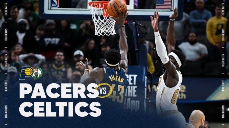 Indiana Pacers Highlights vs. Boston Celtics January 12, 2026
