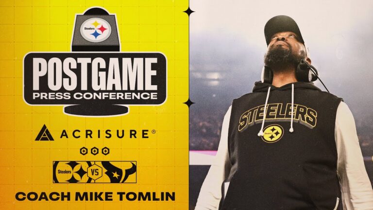 Coach Mike Tomlin Postgame Press Conference (Wild Card vs Houston Texans) Pittsburgh Steelers