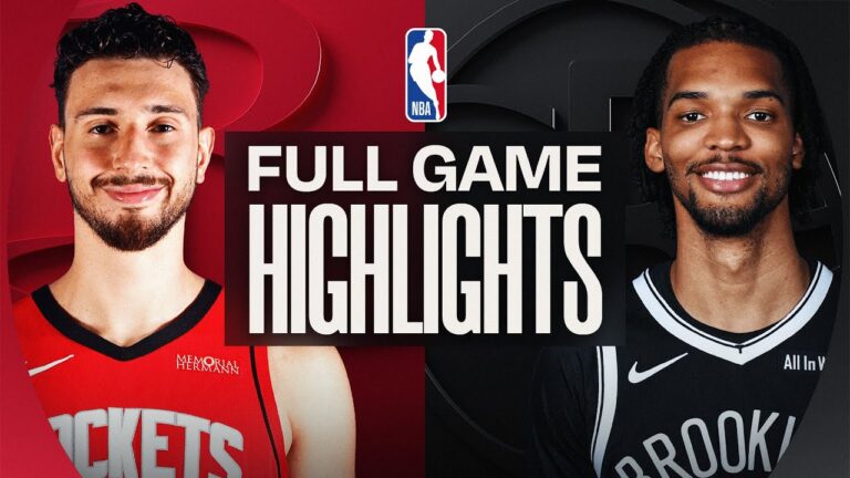 ROCKETS at NETS FULL GAME HIGHLIGHTS January 1, 2026