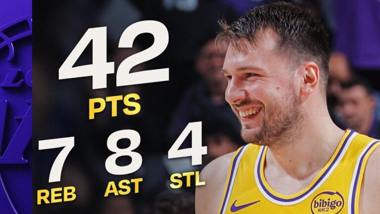 Luka Drops 42 POINTS In Sacramento January 12, 2026