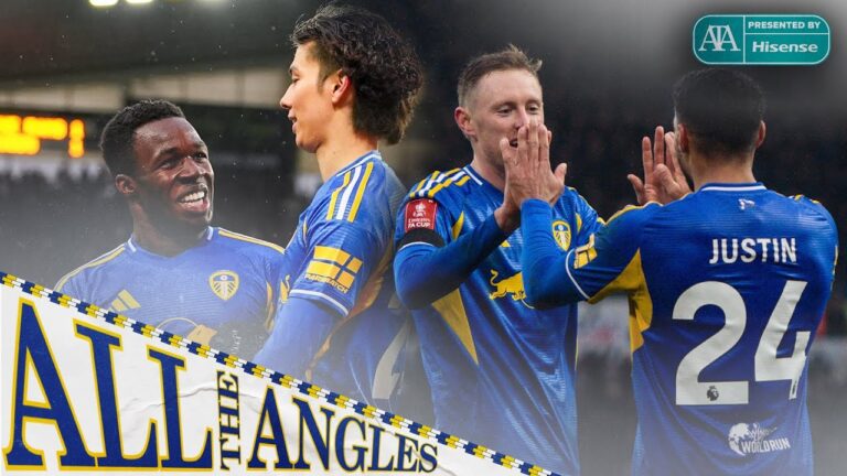 All The Angles as Leeds United hit three past Derby County in FA Cup
