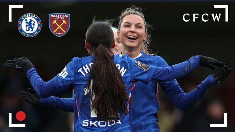 Matchday BTS Chelsea vs West Ham CFCW 2025 26