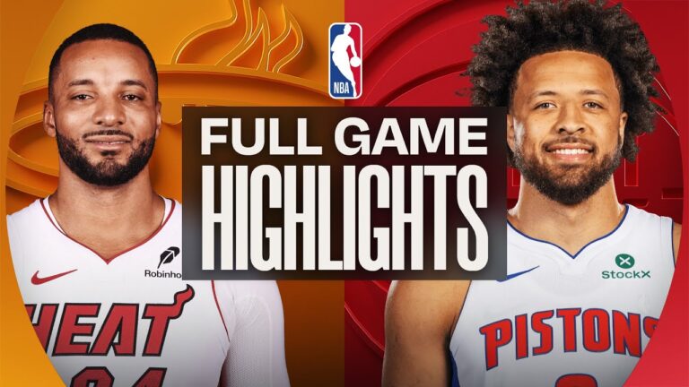 HEAT at PISTONS FULL GAME HIGHLIGHTS January 1, 2026