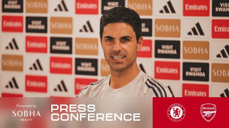 PRESS CONFERENCE Mikel Arteta previews Chelsea Team news, Saliba, Hincapie and more