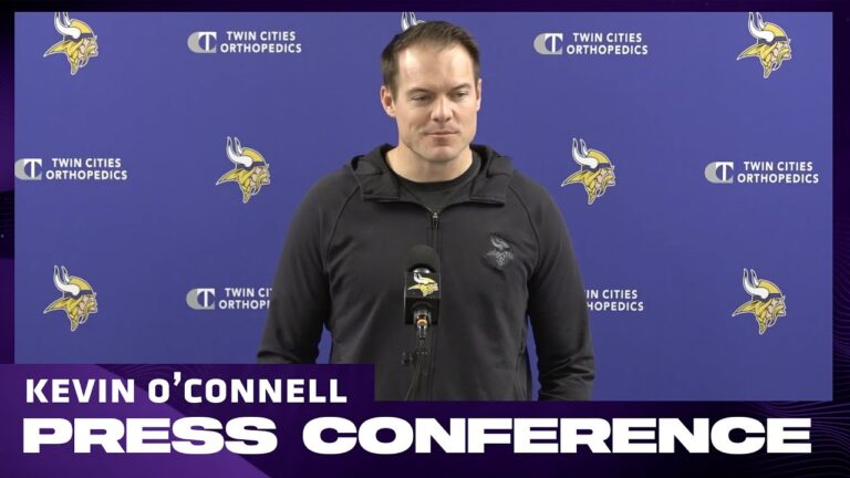 Kevin O’Connell Discusses 2025 Season, J.J. McCarthy’s Development, Future of Quarterback Room