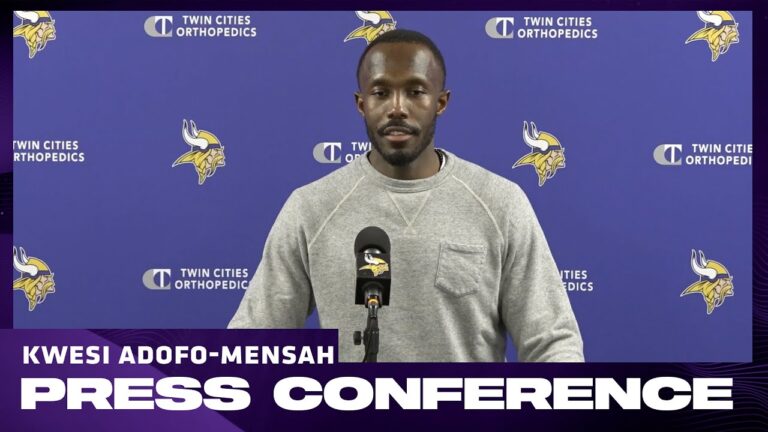 Kwesi Adofo-Mensah on 2025 Season, J.J. McCarthy’s Year, Quarterback Room, Offensive Line & More