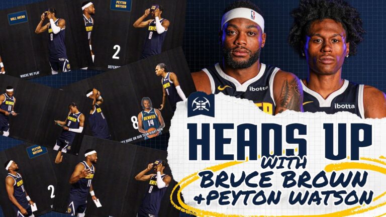 Bruce Brown & Peyton Watson Play Heads Up