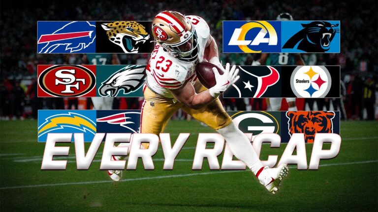 Every Recap from Wild Card Weekend 2025 NFL Season Playoffs