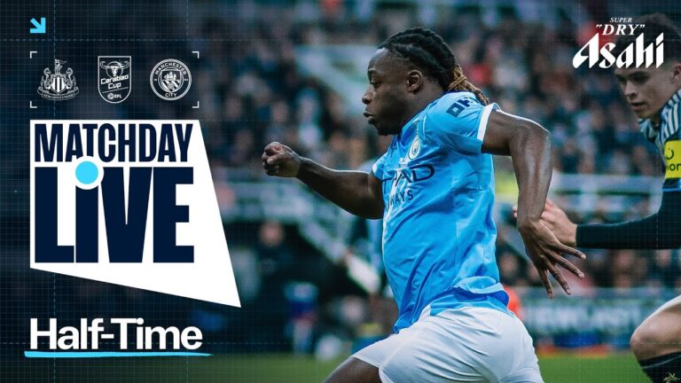All Square at St James Park! Newcastle v City Carabao Cup Matchday Live!