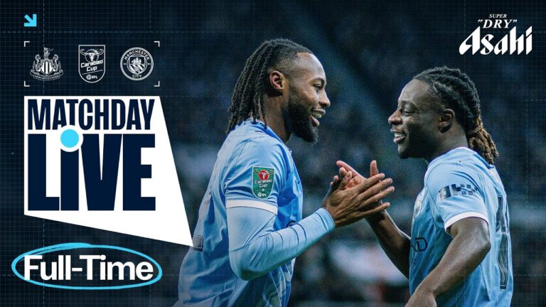 Semenyo & Cherki Score at St James Park! Newcastle 0-2 City Carabao Cup Matchday Live!