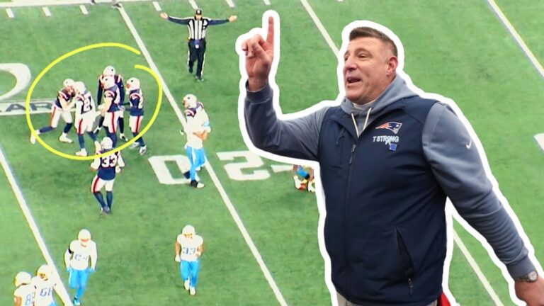 Mike Vrabel Film Breakdown Hunter Henry’s TD, Milton Williams’ Sack & More