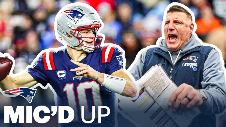 MIC’D UP: Drake Maye & Mike Vrabel Lead Patriots to Wild Card Playoff Win vs. Los Angeles Chargers