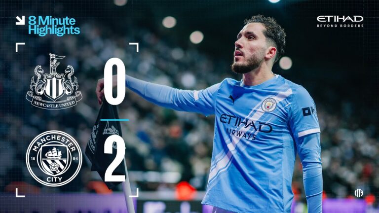 EXTENDED HIGHLIGHTS Newcastle United 0-2 Man City Semenyo &amp Cherki give Blues first-leg win!