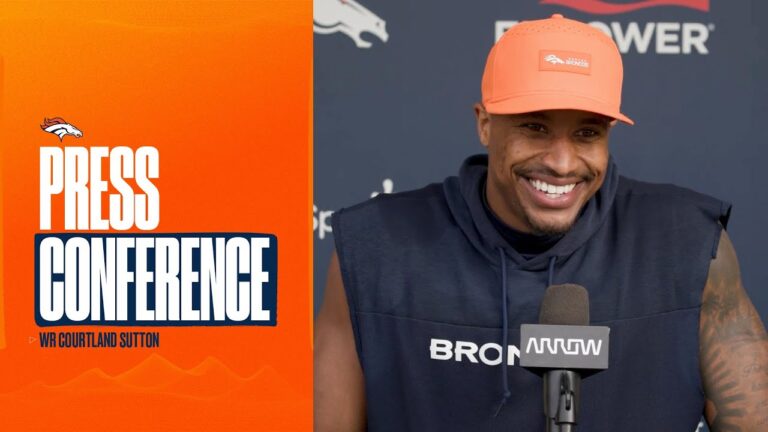 WR Courtland Sutton on upcoming home playoff game: I can only imagine what its going to be like