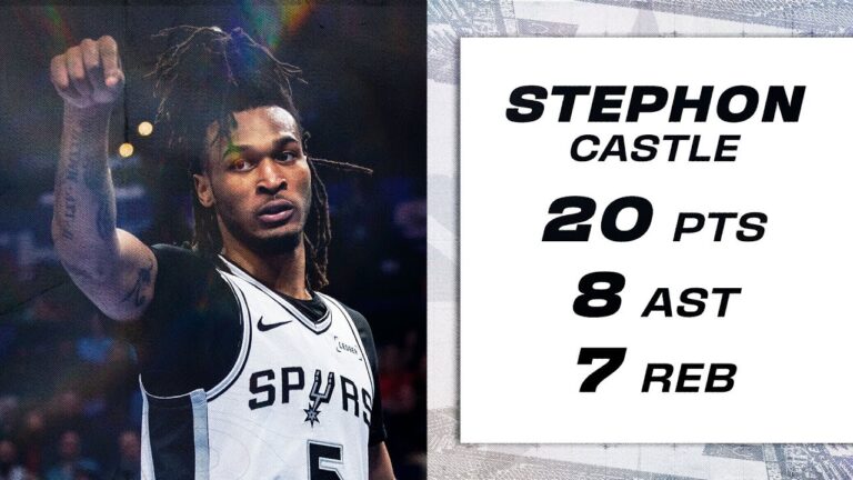 Stephon Castle Drops Near Triple Double vs. OKC