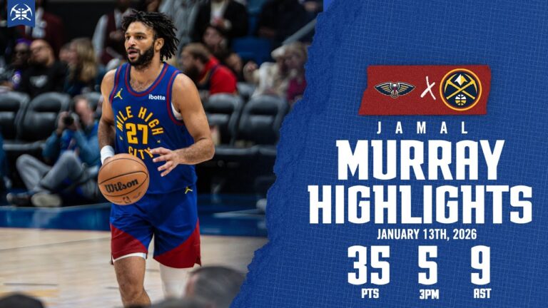 Jamal Murray’s INCREDIBLE 35-POINT Game Highlights vs. NOP