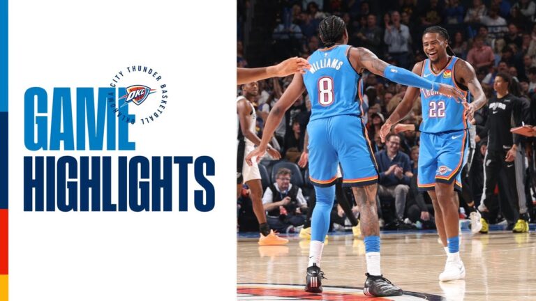 OKC Thunder vs San Antonio Spurs Game Highlights January 13th, 2026
