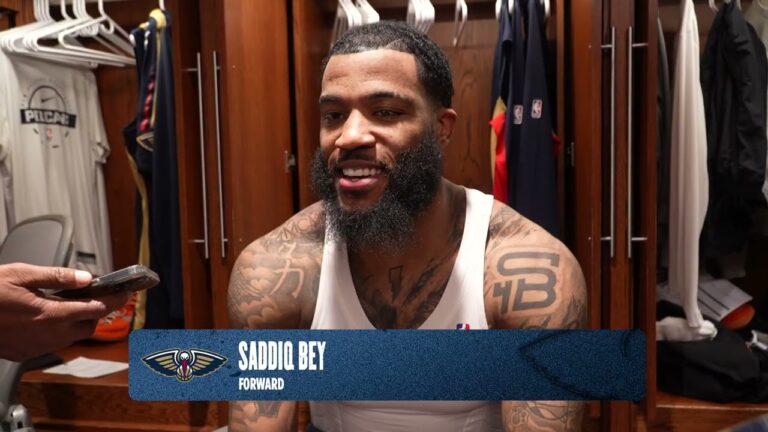 Saddiq Bey on fourth quarter, return from injury Pelicans-Nuggets Postgame Interview 1 13 26