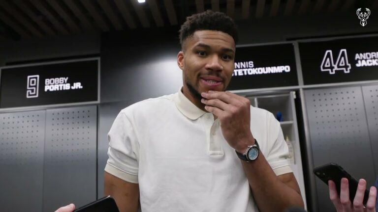 Giannis Antetokoumpo Postgame Press Conference 01.13.26