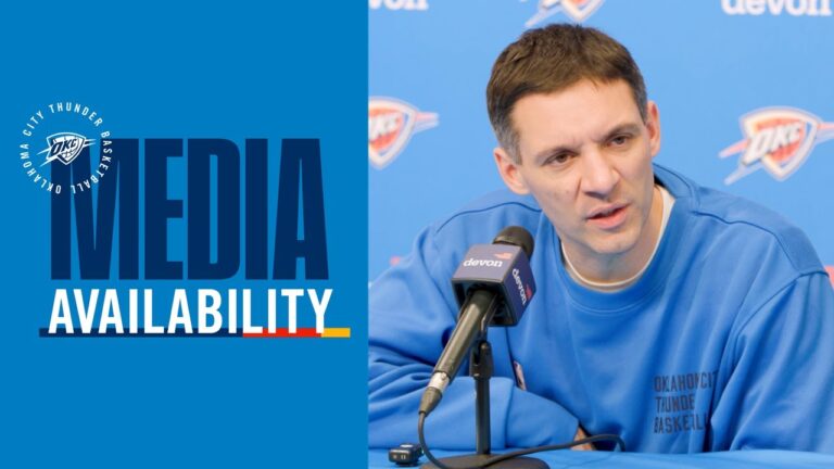 Coach Daigneault on being consistent as possible Postgame Media January 13, 2026