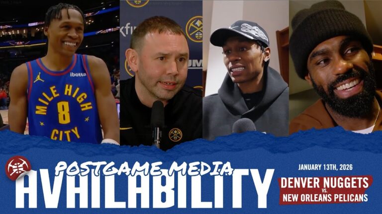 ALL Denver Nuggets Postgame Media vs. NOP