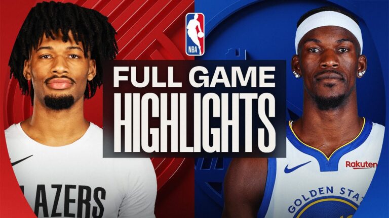 TRAIL BLAZERS at WARRIORS FULL GAME HIGHLIGHTS January 13, 2026