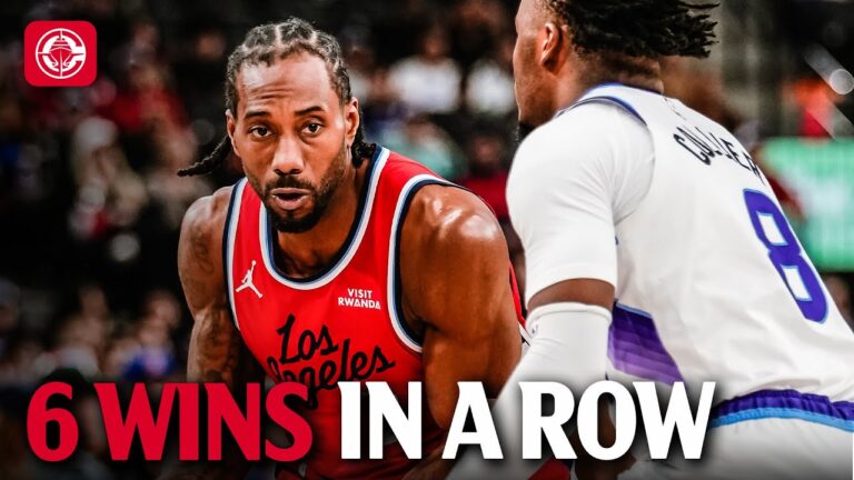 Kawhi Leads Clippers to 6 Straight Wins vs. Jazz