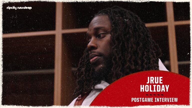 Jrue Holiday Postgame Media Availability vs Golden State Warriors January 13th, 2026