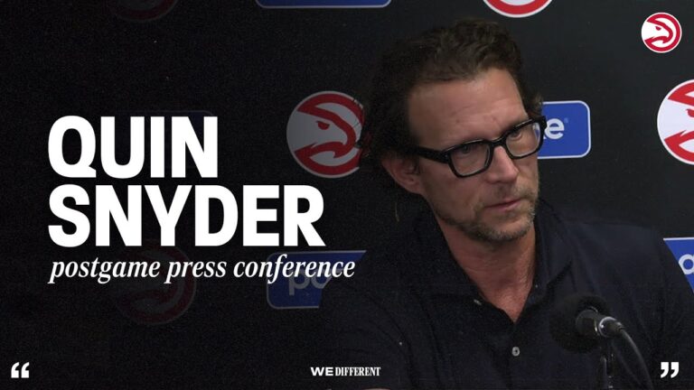 Hawks vs. Lakers Postgame Press Conference: Quin Snyder