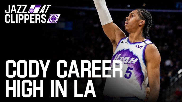 BATTLE in LA UTAH JAZZ